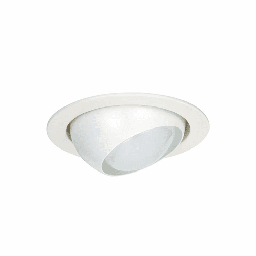 Sea Gull 4" Eyeball Recessed Trim - White - 1166AT-15