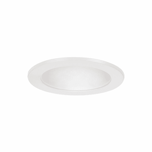 Sea Gull 4" Frosted Glass Recessed Shower Trim - White - 1152AT-15