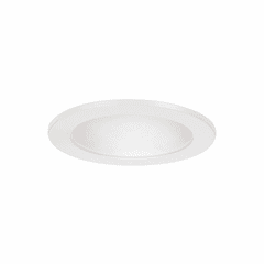 Sea Gull 4" Frosted Glass Recessed Shower Trim - White - 1152AT-15 Sea Gull 4" Frosted Glass Recessed Shower Trim - White - 1152AT-15