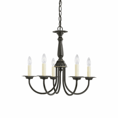 Sea Gull 5-LT Chandelier - Heirloom Bronze - 3916-782
