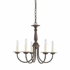 Sea Gull 5-LT Chandelier - Heirloom Bronze - 3916EN-782
