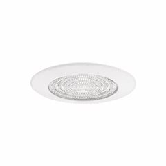 Sea Gull 6" Fresnal Glass Recessed Shower Trim - White - 1155AT-15 Sea Gull 6" Fresnal Glass Recessed Shower Trim - White - 1155AT-15