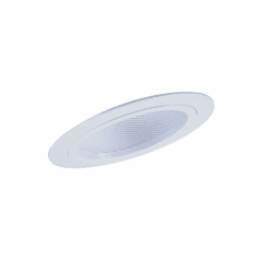 Sea Gull 6" Sloped Recessed Baffle Trim - White - 1121-14 Sea Gull 6" Sloped Recessed Baffle Trim - White - 1121-14