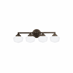 Sea Gull Academy 4-LT Wall/Bath Light - Heirloom Bronze - 44439EN3-782