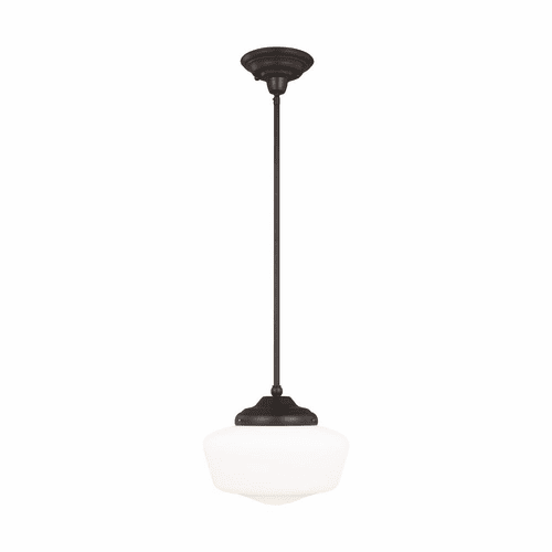 Sea Gull Academy Large 1-LT Pendant - Bronze - 65438-710