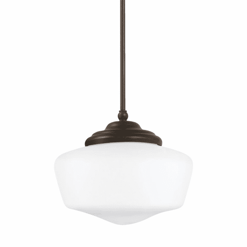 Sea Gull Academy Large 1-LT Pendant - Heirloom Bronze - 65438EN3-782
