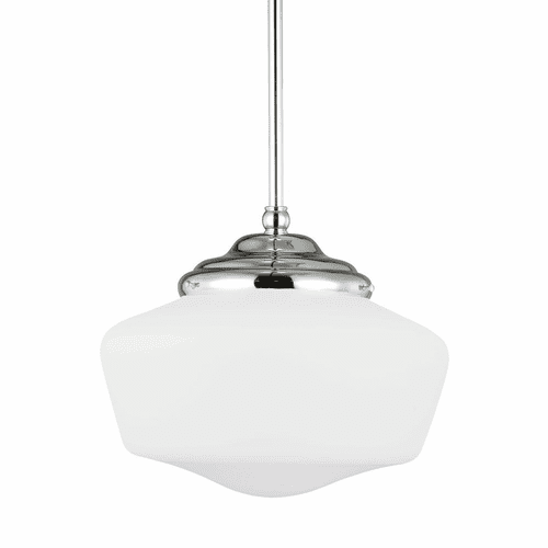 Sea Gull Academy Medium 1-LT Pendant - Chrome - 65437-05