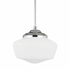 Sea Gull Academy Medium 1-LT Pendant - Chrome - 65437-05