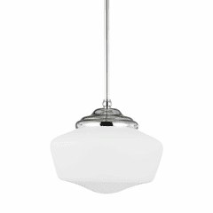 Sea Gull Academy Medium 1-LT Pendant - Chrome - 65437EN3-05