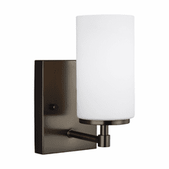 Sea Gull Alturas 1-LT Bath/Wall Sconce - Brushed Oil Rubbed Bronze - 4124601-778