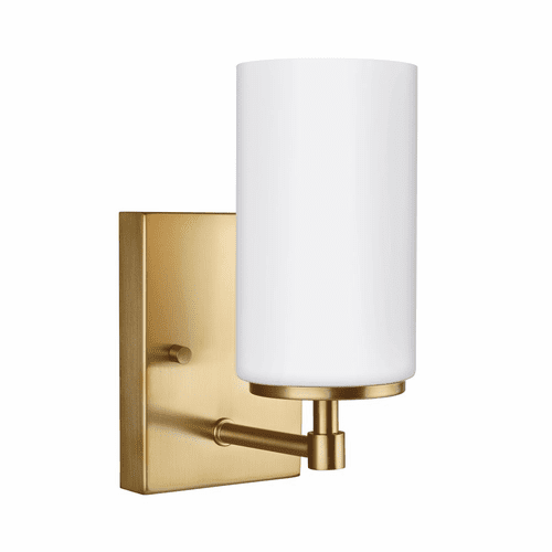 Sea Gull Alturas 1-LT Bath/Wall Sconce - Satin Bronze - 4124601-848