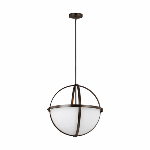 Sea Gull Alturas 3-LT LED Pendant - Brushed Oil Rubbed Bronze - 6624603EN3-778