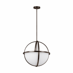 Sea Gull Alturas 3-LT LED Pendant - Brushed Oil Rubbed Bronze - 6624603EN3-778