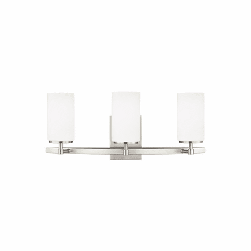 Sea Gull Alturas 3-LT Wall/Bath Light - Brushed Nickel - 4424603EN3-962