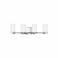Sea Gull Alturas 4-LT Wall/Bath Light - Chrome - 4424604-05