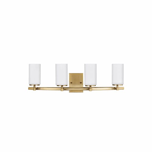 Sea Gull Alturas 4-LT Wall/Bath Light - Satin Bronze - 4424604-848