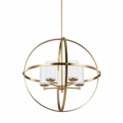 Sea Gull Alturas 5-LT Chandelier - Satin Bronze - 3124605-848
