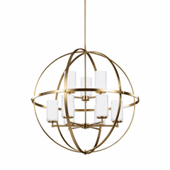 Sea Gull Alturas 9-LT Chandelier - Satin Bronze - 3124609-848