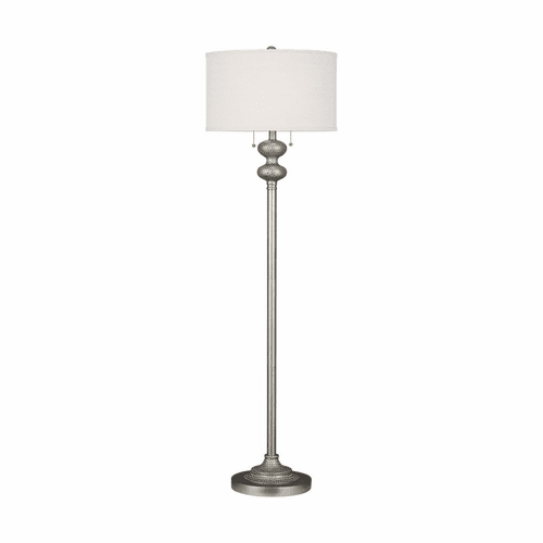 Sea Gull Bainbridge 2-LT Pewter Floor Lamp - Weathered Pewter - 2301302