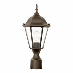 Sea Gull Bakersville 1-LT Outdoor Post Lantern - Antique Bronze - 82938-71 Sea Gull Bakersville 1-LT Outdoor Post Lantern - Antique Bronze - 82938-71