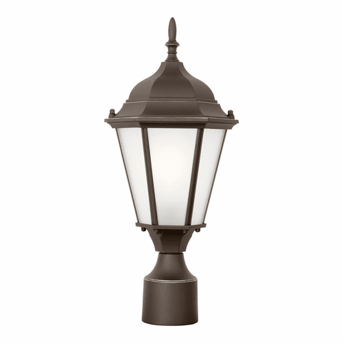 Sea Gull Bakersville 1-LT Outdoor Post Lantern - Antique Bronze - 82941-71