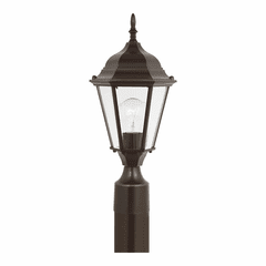 Sea Gull Bakersville 1-LT Outdoor Post Lantern - Heirloom Bronze - 82938-782