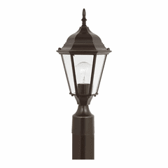 Sea Gull Bakersville 1-LT Outdoor Post Lantern - Heirloom Bronze - 82941-782