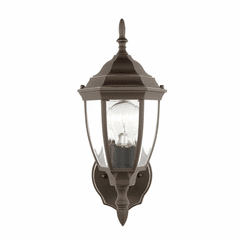Sea Gull Bakersville 1-LT Outdoor Wall Lantern - Antique Bronze - 88940-71 Sea Gull Bakersville 1-LT Outdoor Wall Lantern - Antique Bronze - 88940-71