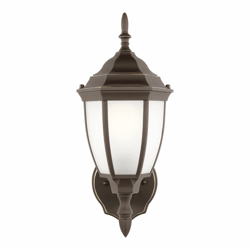 Sea Gull Bakersville 1-LT Outdoor Wall Lantern - Antique Bronze - 89940-71