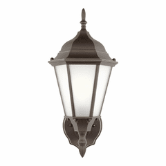 Sea Gull Bakersville 1-LT Outdoor Wall Lantern - Antique Bronze - 89941EN3-71 Sea Gull Bakersville 1-LT Outdoor Wall Lantern - Antique Bronze - 89941EN3-71