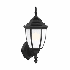 Sea Gull Bakersville 1-LT Outdoor Wall Lantern - Black - 89940-12 Sea Gull Bakersville 1-LT Outdoor Wall Lantern - Black - 89940-12
