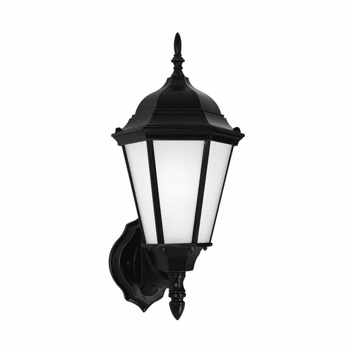Sea Gull Bakersville 1-LT Outdoor Wall Lantern - Black - 89941EN3-12