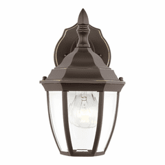 Sea Gull Bakersville Small 1-LT Outdoor Wall Lantern - Antique Bronze - 88936-71