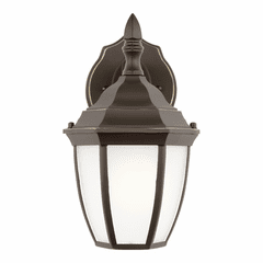 Sea Gull Bakersville Small 1-LT Outdoor Wall Lantern - Antique Bronze - 89936-71