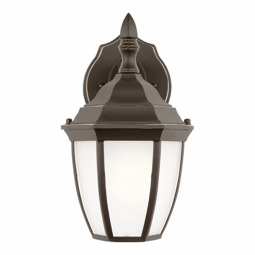 Sea Gull Bakersville Small 1-LT Outdoor Wall Lantern - Antique Bronze - 89936-71