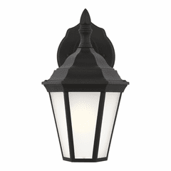 Sea Gull Bakersville Small 1-LT Outdoor Wall Lantern - Black - 89937-12