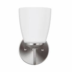Sea Gull Bannock 1-LT Bath/Wall Sconce - Brushed Nickel - 4116601EN3-962