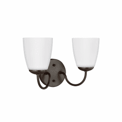 Sea Gull Bannock 2-LT Wall/Bath Light - Heirloom Bronze - 4416602EN3-782