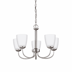 Sea Gull Bannock 5-LT Chandelier - Brushed Nickel - 3116605EN3-962