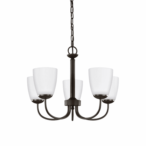 Sea Gull Bannock 5-LT Chandelier - Heirloom Bronze - 3116605-782