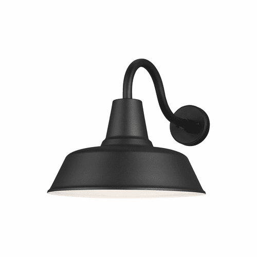 Sea Gull Barn Light Extra Large 1-LT Outdoor Wall Lantern - Black - 8837401-12
