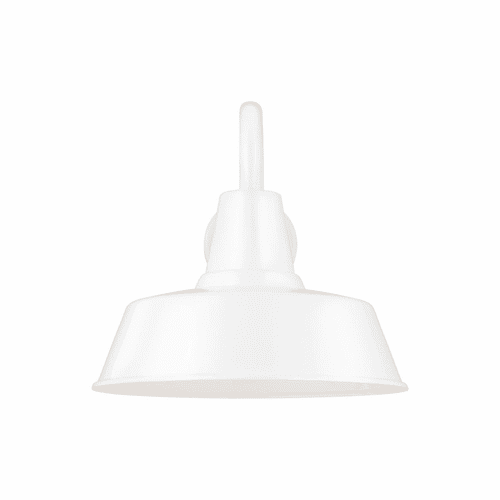Sea Gull Barn Light Large 1-LT Outdoor Wall Lantern - White - 8737401-15