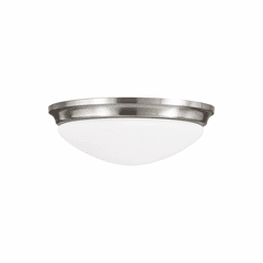 Sea Gull Barrington 2-LT Flush Mount - Brushed Steel - FM272EN3/BS