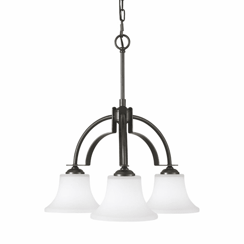 Sea Gull Barrington 3-LT Kitchen Chandelier - Oil Rubbed Bronze - F2250EN3/3ORB