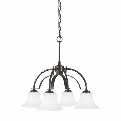 Sea Gull Barrington 4-LT Kitchen Chandelier - Oil Rubbed Bronze - F2251/4ORB