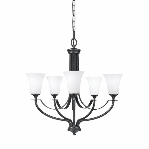 Sea Gull Barrington 5-LT Chandelier - Oil Rubbed Bronze - F2252EN3/5ORB