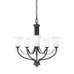 Sea Gull Barrington 5-LT Chandelier - Oil Rubbed Bronze - F2252EN3/5ORB