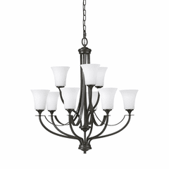 Sea Gull Barrington 9-LT Chandelier - Oil Rubbed Bronze - F2253EN3/9ORB