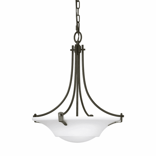 Sea Gull Barrington Medium 3-LT Pendant - Oil Rubbed Bronze - F2246EN3/3ORB