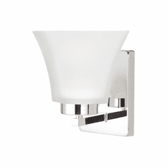 Sea Gull Bayfield 1-LT Bath/Wall Sconce - Chrome - 4111601-05